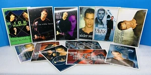 Lot Of 12 1999 RICKY MARTIN GIANT STICKERS COLLECTORS Vending CARDBOARD FOLDED - Picture 1 of 9