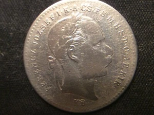 1872 KB ,HUNGARY,20 KRAJCZAR,KM 452.1,HISTORICAL COIN*** - Picture 1 of 3