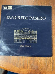 Tancredi Pasero – Voci Illustri LP from Italy La Voce Del Padrone Records VG - Picture 1 of 6