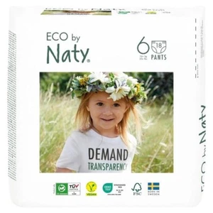 Eco by Naty Nappy Pants, Size 6 (16+kg) - 18 per pack - Picture 1 of 2