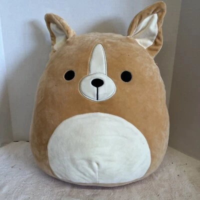 Squishmallow Reginald the Corgi Dog Plush Soft toy 16” - Image 1 of 3