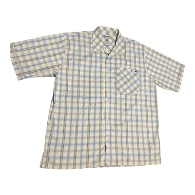 Blackhawk! Warrior Wear Size XL Shirt Tactical Concealed Carry Men's Blue Plaid — 第 1/4 张图片
