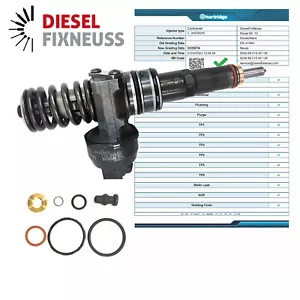 VW Audi Skoda Seat 1.9 TDI Bosch Diesel Fuel Injecteur 038130073AG 0414720215 DX - Bild 1 von 16