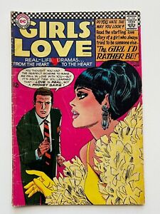 Girls' Love Stories #123 (1966) Dick Giordano art low grade