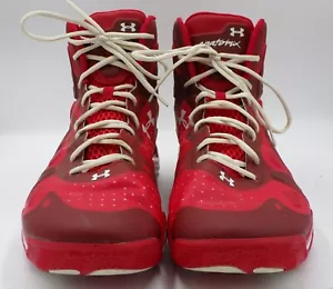 Under Armour Micro G Anatomix Spawn 2 - Scarpe da basket rosse (taglia 17 da uomo) - Foto 1 di 10