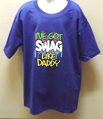 Camiseta I'VE GOT SWAG LIKE MY DADDY Todos los Colores Niños Marca Jerzees 2-4 a 14-16 Foto 1 de 2