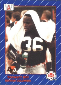 1991 All World CFL French #8 Stewart Hill