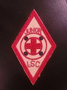 Parche de campamento Boy Scouts of America de la Cruz Roja Junior Lifesaving Corp LSC BSA - Imagen 1 de 2