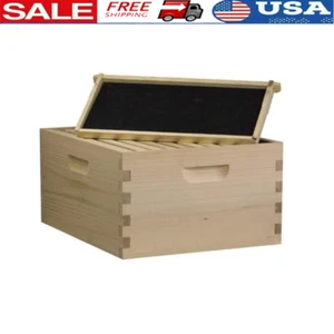 Beekeeping Supplies 10 Deep Brood Langstroth Wood Frames Assembly Required New - Picture 1 of 3