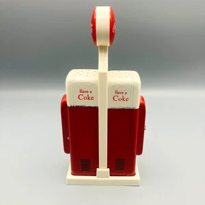 Vintage 1993 Coca Cola Vending Machine Salt Pepper Shaker Set  - Picture 1 of 10
