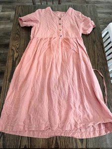 Breast-feeding Friendly Linen Dress By LinenByMN On Etsy - Picture 1 of 1