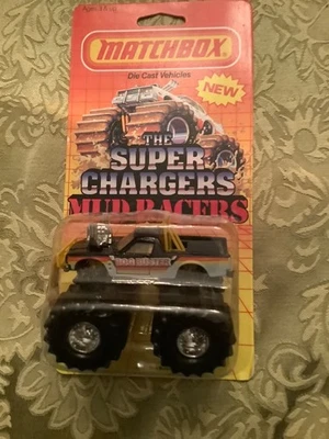 Matchbox Super Chargers Mud Racers Bog Buster SC12 1987 Nuevo Monster Truck Foto 1 de 2