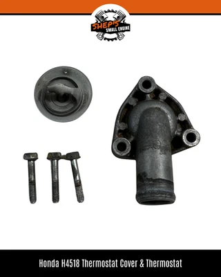 Honda H4518 Thermostat Cover and OEM Thermostat 19315-ZG8-000 - Image 1 of 4