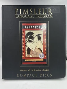 Pimsleur Language Program Japanese 1 Simon & Schuster CDs- 30 Lessons - Foto 1 di 4