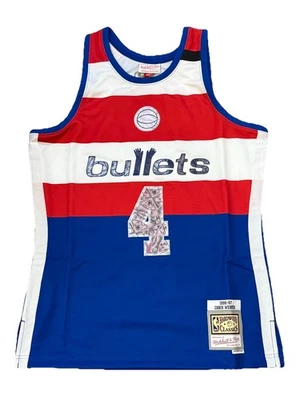 Mitchell & Ness Washington Bullets Chris Webber 75th Anniv. Swingman Jersey Sz M - Image 1 of 4