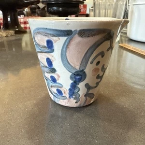 MA Hadley Pottery Nativi Americani Misura Acqua di Fuoco Jigger Indiano Colpo Firmato - Foto 1 di 5