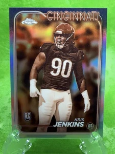 Kris Jenkins RC - Sepia Refractor - 2024 Topps Cromo #250 Cincinnati Bengals - Imagen 1 de 11
