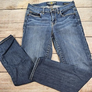 Lucky Brand Sofia Capri Jeans Womens 4/27 Reg Blue Med Wash Stretch  - Picture 1 of 6