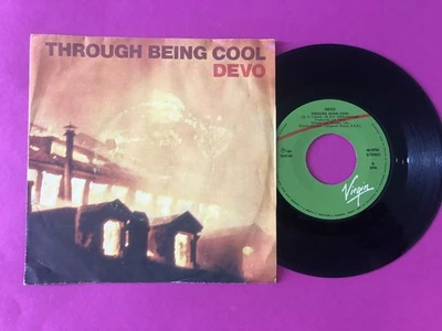 Devo - Through Being Cool (7", Single) (Near Mint (NM or M-)) - Electronic Synth - Image 1 of 2