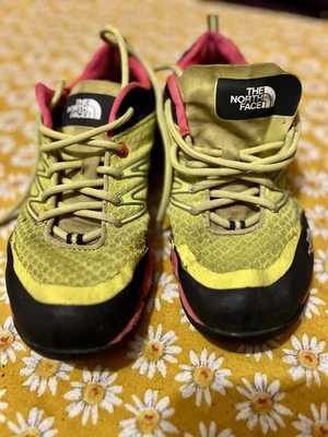 North Face Women’s Shoe Bright Yellow Walking Shoes - Image 1 of 4