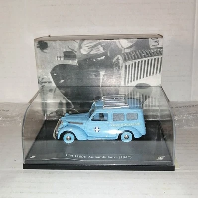 FIAT 1100E AMBULANZA 1947 BRUMM SCALA 1/43 - Immagine 1 di 3