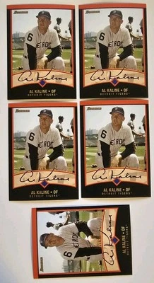 (5) AL KALINE 2022 TOPPS THROWBACK THURSDAY TBT #60 TIGERS PR 5275 - Image 1 of 2