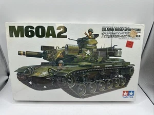 Tamiya 1974 Ejército de los Estados Unidos M60A2 tanque mediano escala 1/35 kit motorizado #MT138 nuevo 100 % - Imagen 1 de 9