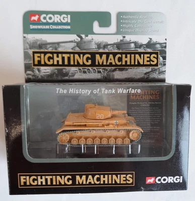 Corgi Fighting Machine - PZKW MKIV DESERT - History of Tank Warfare Sealed - Image 1 of 3