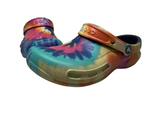 Crocs at Work Unisex Tie Dye Bistro Grafik Clog Herren 8 / Damen 10 204044-410 - Bild 1 von 17