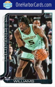 2025-26 Topps Charlotte Hornets #70 Mark Williams - Picture 1 of 2