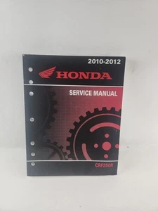 Honda 2010-2012 Service Manual CRF250R. - Picture 1 of 11