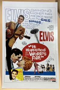 It Happened At the World's Fair Elvis Presley Movie One-Sheet Publicity Postcard - Picture 1 of 3