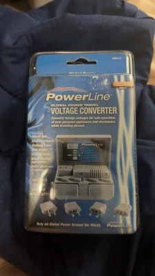 Global Power PowerLine Travel Voltage Converter 0900-27 - New In Package - Image 1 of 2