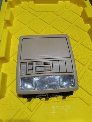  Toyota Venza 2009-2012 gris consola superior domo luz lámpara con Homelink OEM Foto 1 de 4