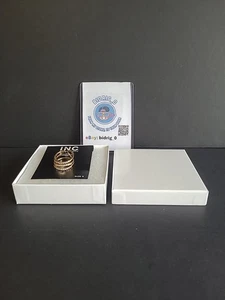 I.N.C. International Concepts GoldTone Triple Band Pavé Statement Ring 9 GIFT 🎁 - Picture 1 of 7