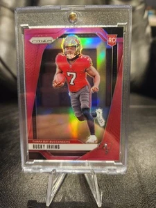 2024 Panini Prizm #316 Bucky Irving Pink Prizm (RC) - Picture 1 of 2