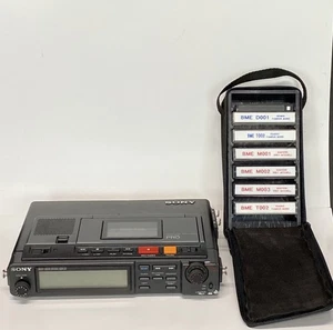 Sony TCD-D10 Portable DAT Player Recorder Untested No Cord/Battery Tapes RAX E4 - Picture 1 of 23