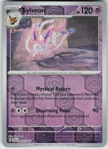 PO-01 Reverse Holo Sylveon 022/064 SV: Shrouded Fable - Picture 1 of 1