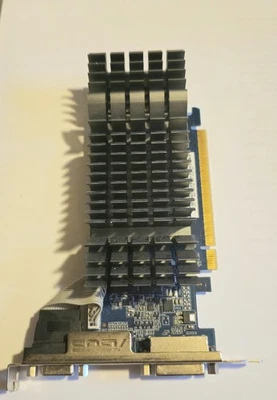 ASUS NVIDIA GeForce GT 610 2GB PCIe DDR3 Grafikkarte HDMI DVI VGA - Bild 1 von 2