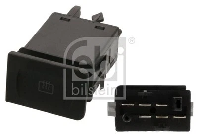Rear Window Heating Switch Fits VW Bora Golf Golf Van FEBI BILSTEIN 38627 - Image 1 of 4
