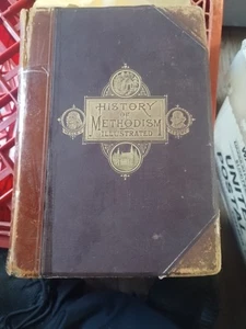 1879 HISTORY Of METHODISM Rare Limited Subs. Daniels HC Religion Bibles Rare - Imagen 1 de 16