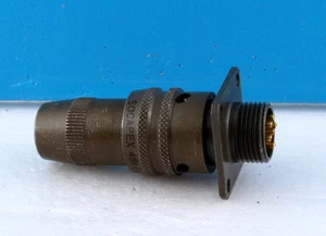 Juego de 6 pines conector socapex chapado en oro militar 45106J10-98S50 45100P10-98P50 - Imagen 1 de 7