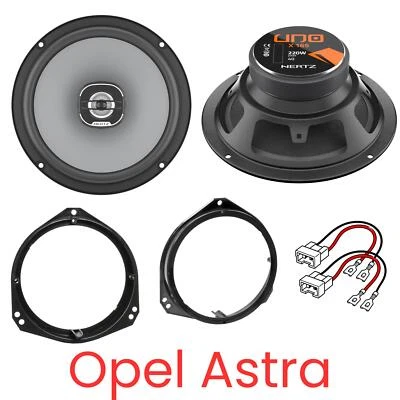 Hertz X165 UNO Koaxial Lautsprecher Boxen Set kompatibel für Opel Astra - F - Bild 1 von 4