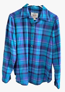 Vintage Women's Avoca Collection Ireland 100% Wool Shirt - Size 12 - Picture 1 of 9