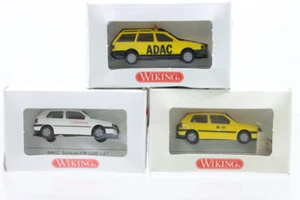 Colección de turismos H0 1:87 Wiking VW Passat ADAC VW Golf Telekom servicio postal + embalaje original/N45 - Imagen 1 de 2