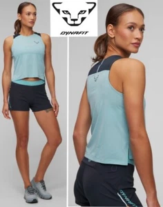 DYNAFIT Sky Crop Camiseta sin mangas Ultra Trail Run Ligera Anti Absorbe Olores Mujer L - Imagen 1 de 9