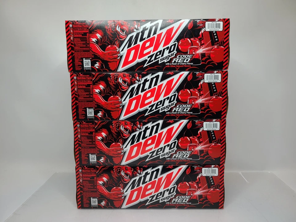 Mountain Dew Cherry Citrus Soda Pop - 12 fl oz (12 Pack)