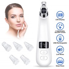 Mitesserentferner Elektrischer Porenreiniger mit 6 Sonden USB wiederaufladbar
