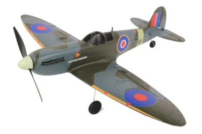 Top RC Hobby Spitfire RTF Ready To Fly RC Model Plane (450mm) (Mode 2) - Image 1 of 4