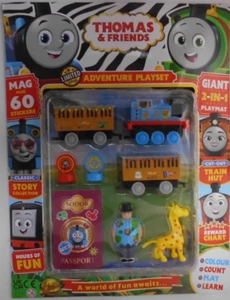 Thomas & Friends magazine #849 2025 Story, Spot, Draw + Ltd Ed Adventure playset - Picture 1 of 2